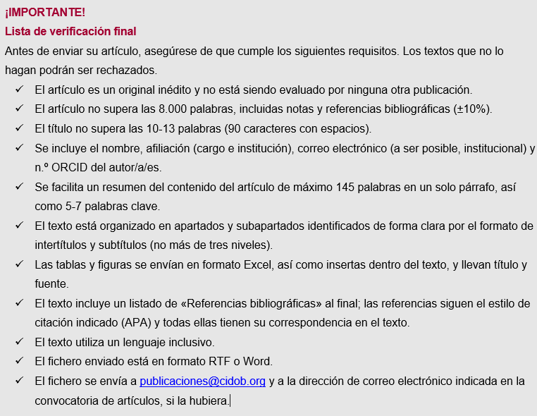 Instrucciones Auotes_lista verificación final
