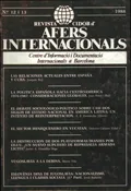 Revista CIDOB d'Afers Internacionals, número 12-13