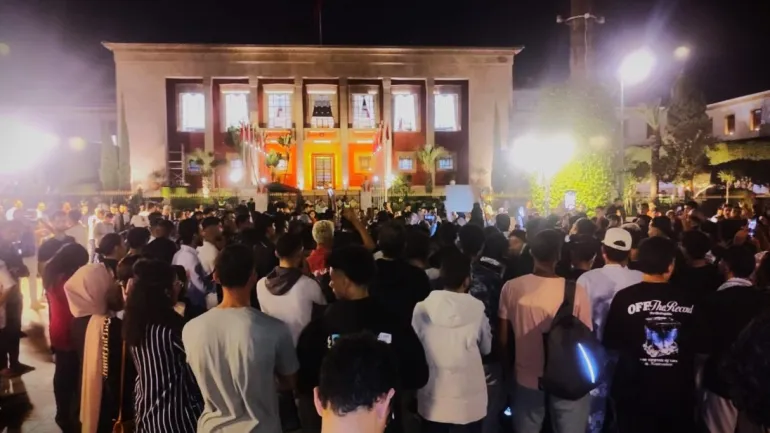 Protestas GenZ 212 en Rabat