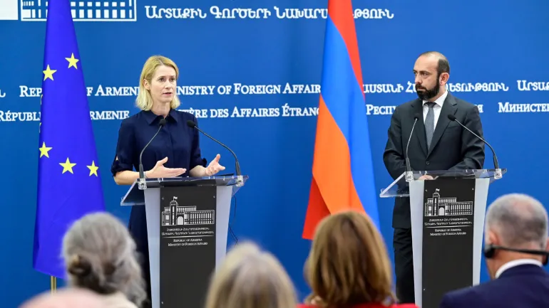 Visita de la Representante de Asuntos Exteriores de la UE, Kaja Kallas, a Armenia